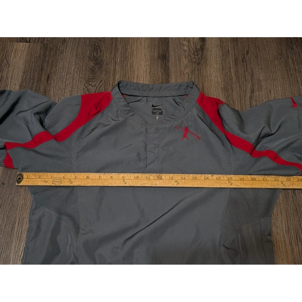 Nike Ken Griffey Jr. swingman‎ Pullover Lightweight Windbreaker Gray Size S